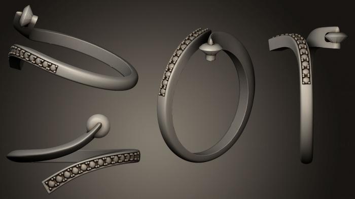 Jewelry rings (JVLRP_0127) 3D model for CNC machine